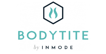 BodyTite by InMode logo with a hexagonal icon above stylized text.