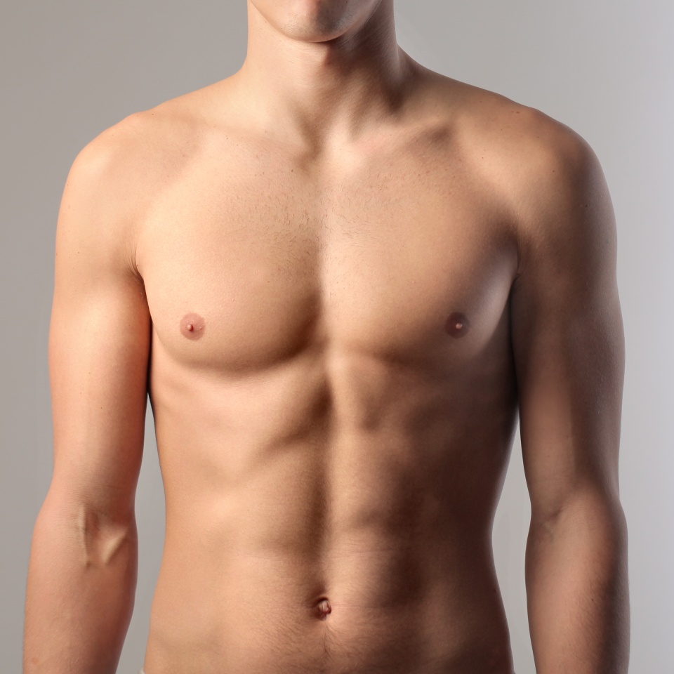 handsome muscular man